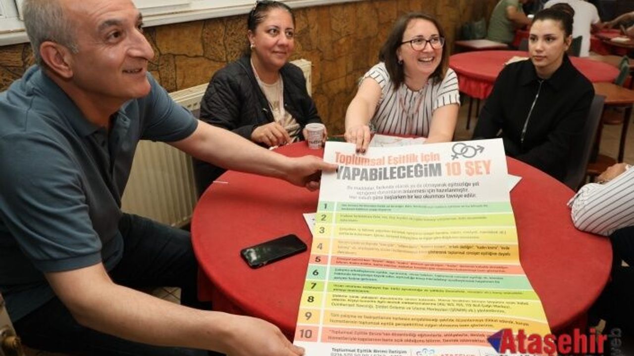 ATAŞEHİR'DE KADINA YÖNELİK ŞİDDETİ ÖNLEMEK İÇİN ÇALIŞMALARINI SÜRDÜRÜYOR