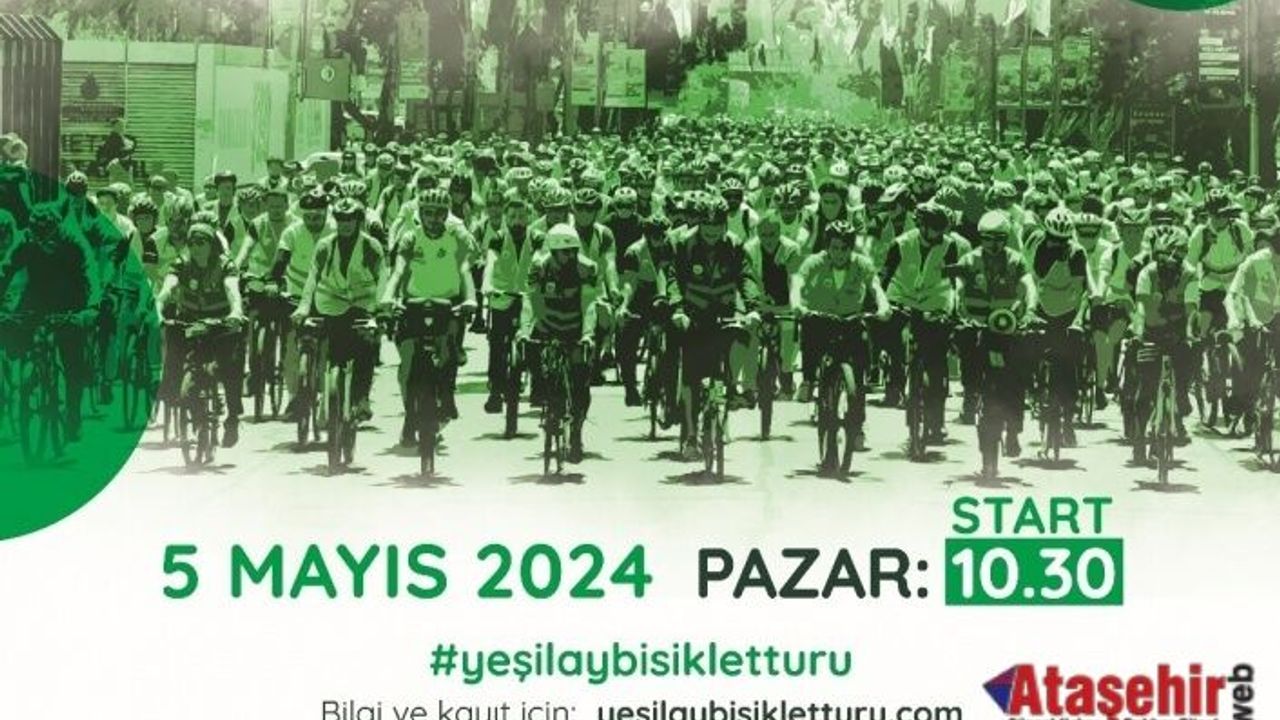 GELENEKSEL YEŞİLAY BİSİKLET TURU 11. KEZ DÜZENLENECEK