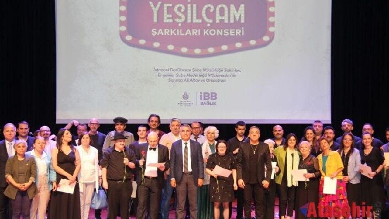 “YEŞİLÇAM ŞARKILARI” KONSERİNDE NOSTALJİ RÜZGARI ESTİ