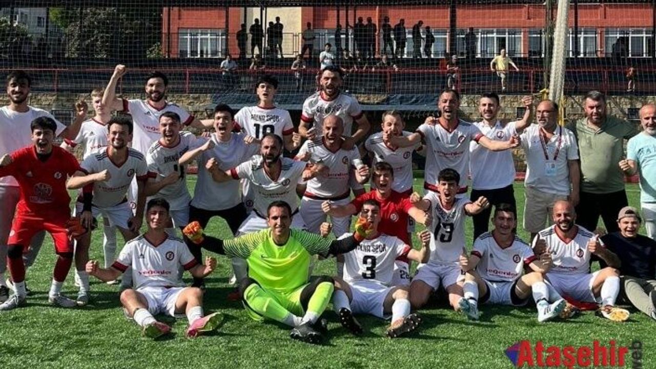 Ataşehir Arenaspor şampiyonluğunu ilan etti