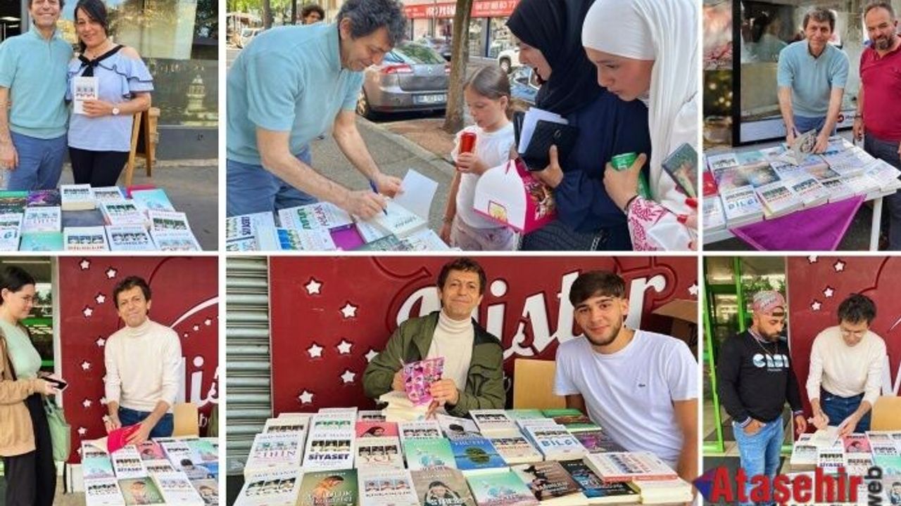 Dünyaca Ünlü Yazar Fransa’daki İmza Günlerinde Kitapseverlerle Buluştu