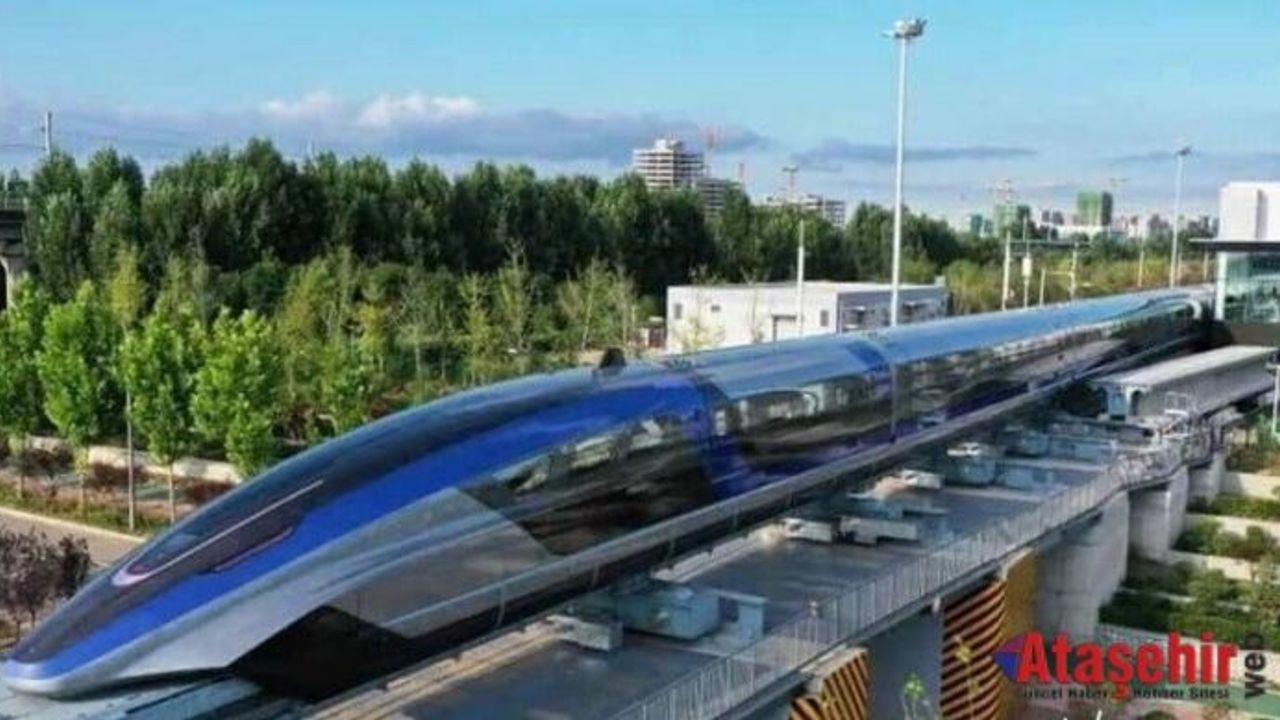 Saatte 600 km'ye kadar hıza ulaşan Maglev trenler geliyor