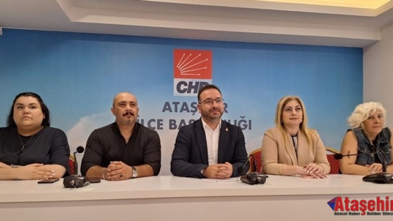 Cumhuriyet Halk Partisi eğitim sistemi ile ilgili basın açıklaması yaptı