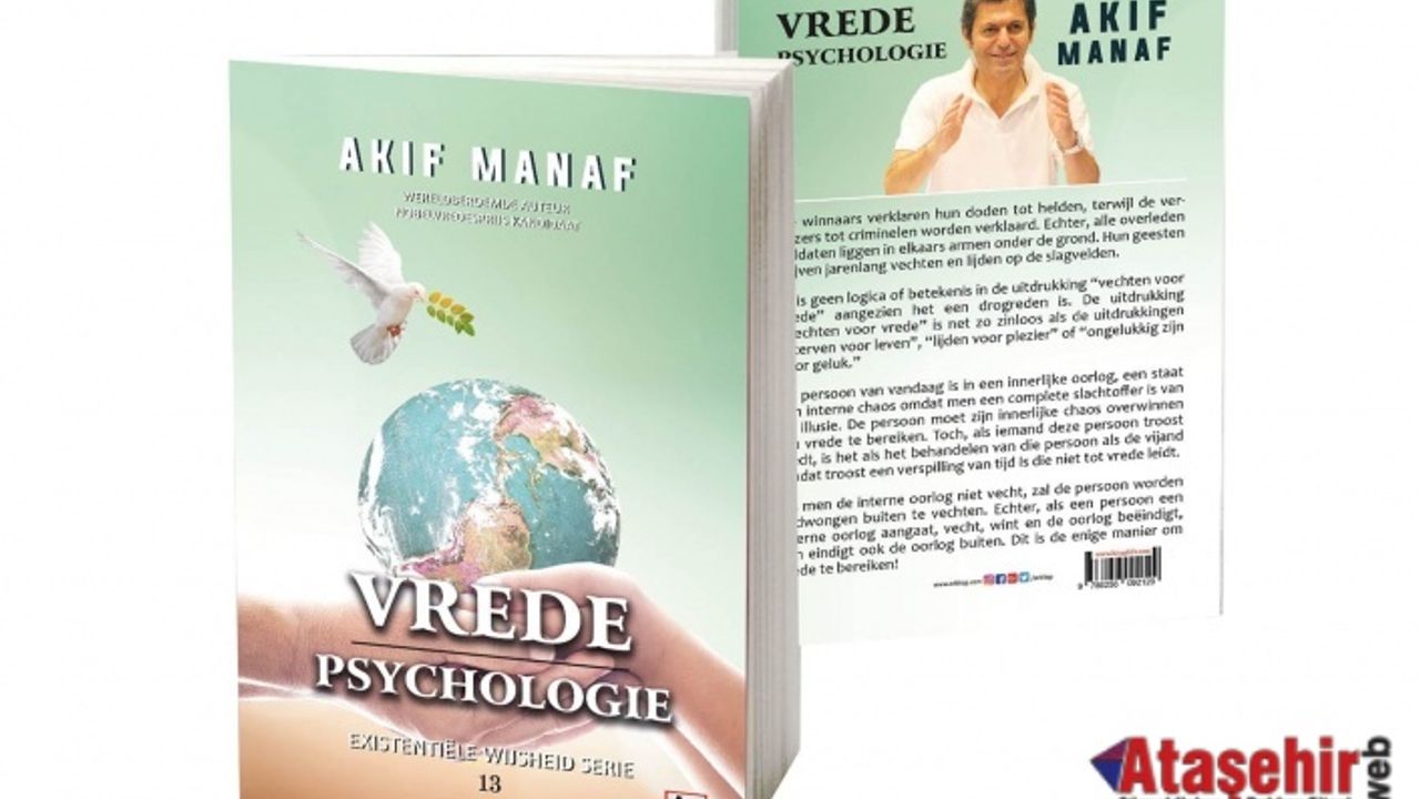 Nobel Barış Ödülü Adayı Dünyaca Ünlü Yazardan Hollandaca Barış Psikolojisi