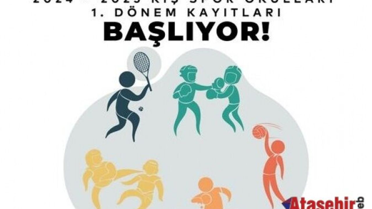 KIŞ SPOR OKULLARINDA BEŞ BRANŞTA ÜCRETSİZ EĞİTİM VERİLECEK