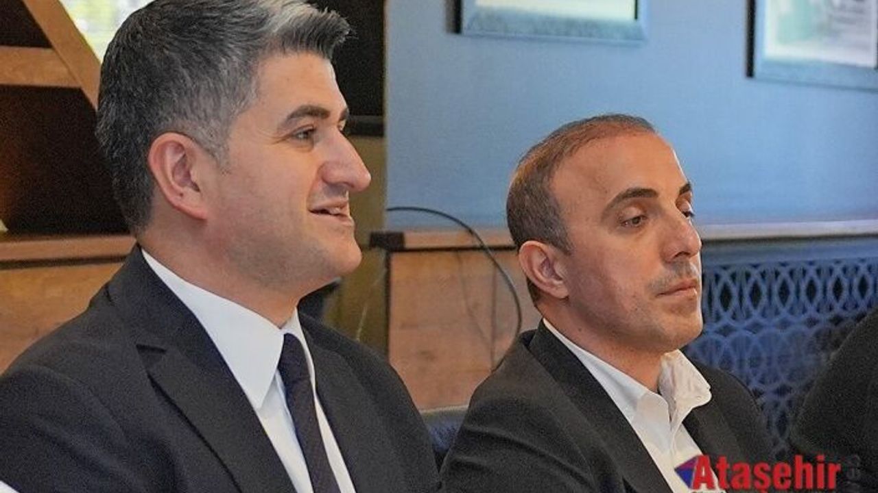 ONURSAL ADIGÜZEL, ATAŞEHİRLİ YEREL BASIN ÇALIŞANLARIYLA BİR ARAYA GELDİ