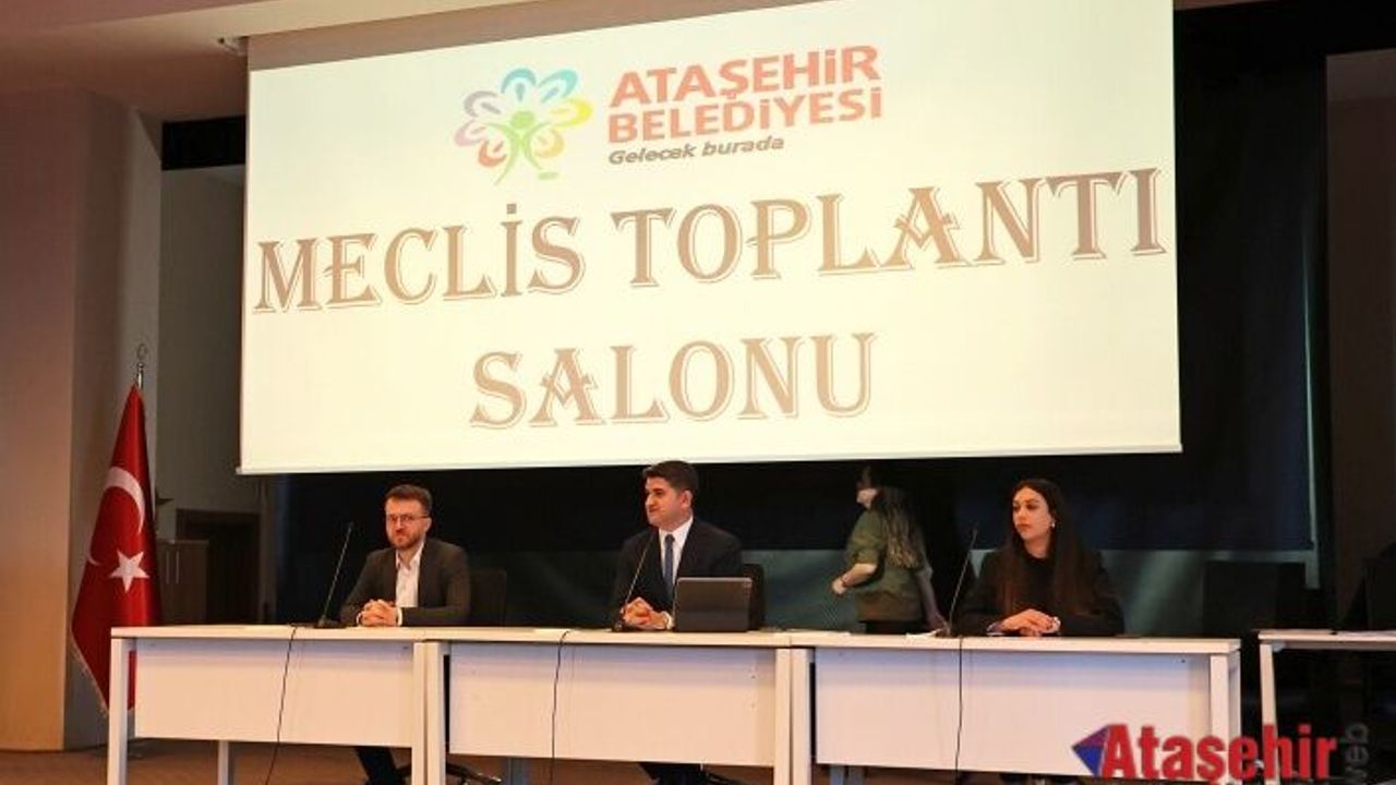 Ataşehir Belediye Meclis Kasım ayının ilk toplantısını gerçekleştirdi.
