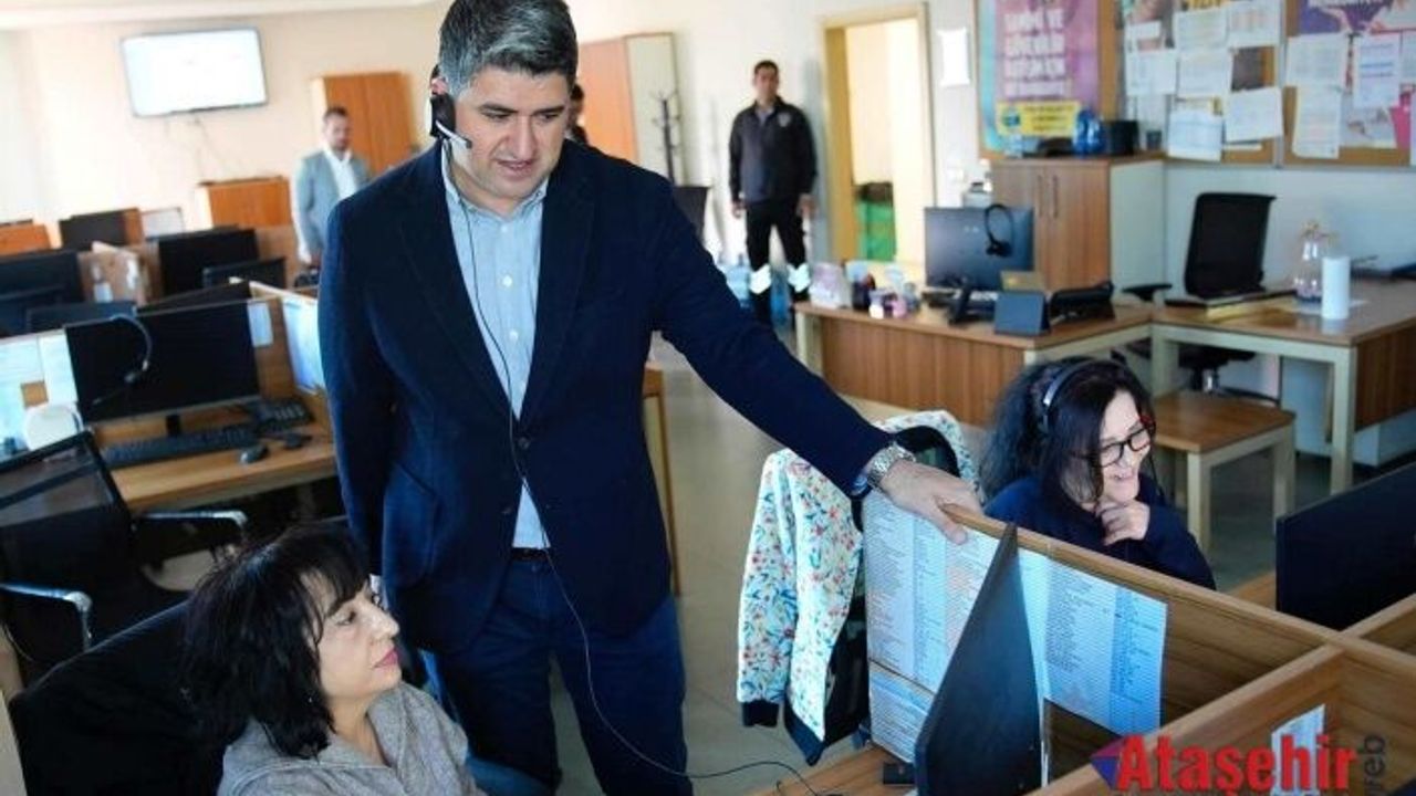 ATAŞEHİR BELEDİYESİ YENİ “ÇÖZÜM MERKEZİ” İLE HIZLI VE ETKİN HİZMET SAĞLIYOR