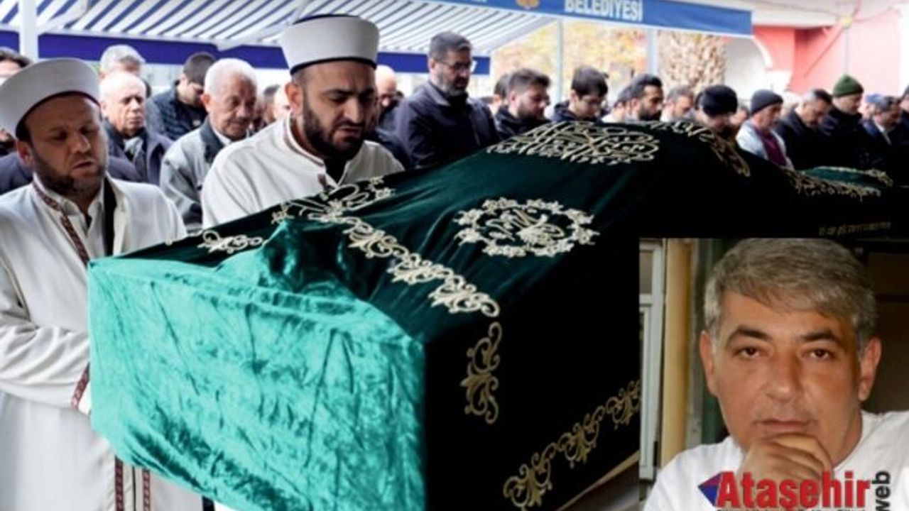 Gazeteci Bülent Çimen, son yolculuğuna uğurlandı.