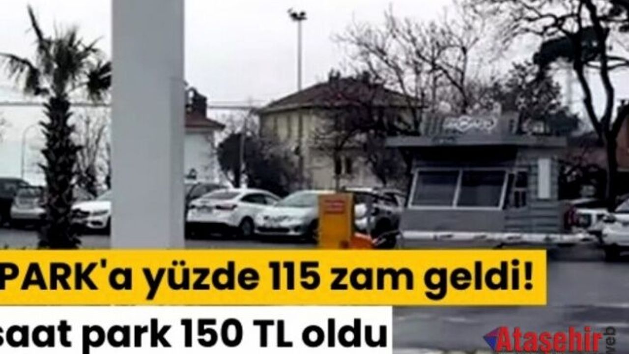 İSPARK otoparklarının ücretlerine yüzde 115'e varan oranda zam yapıldı