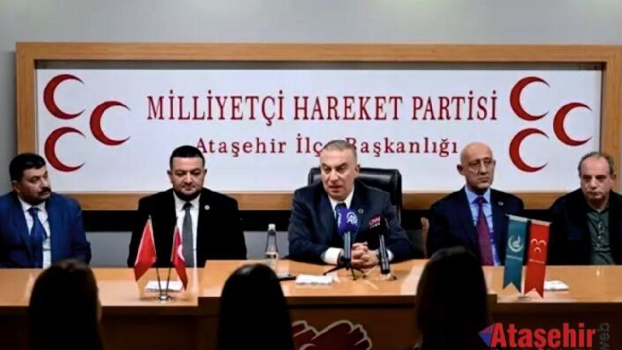 MHP'li Yönter Ataşehir  ilçe başkanlığını ziyaret etti