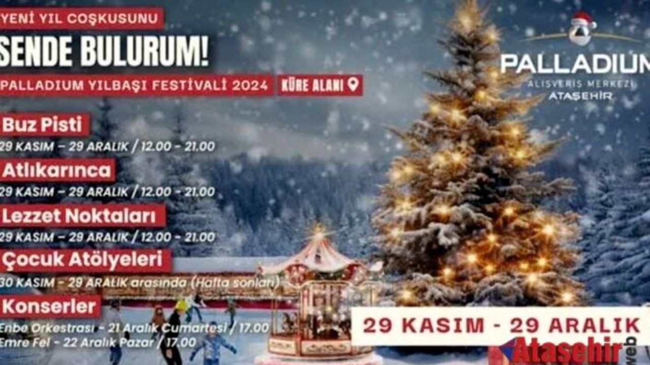 Palladium Yılbaşı Festivali ışıltılar içinde başladı