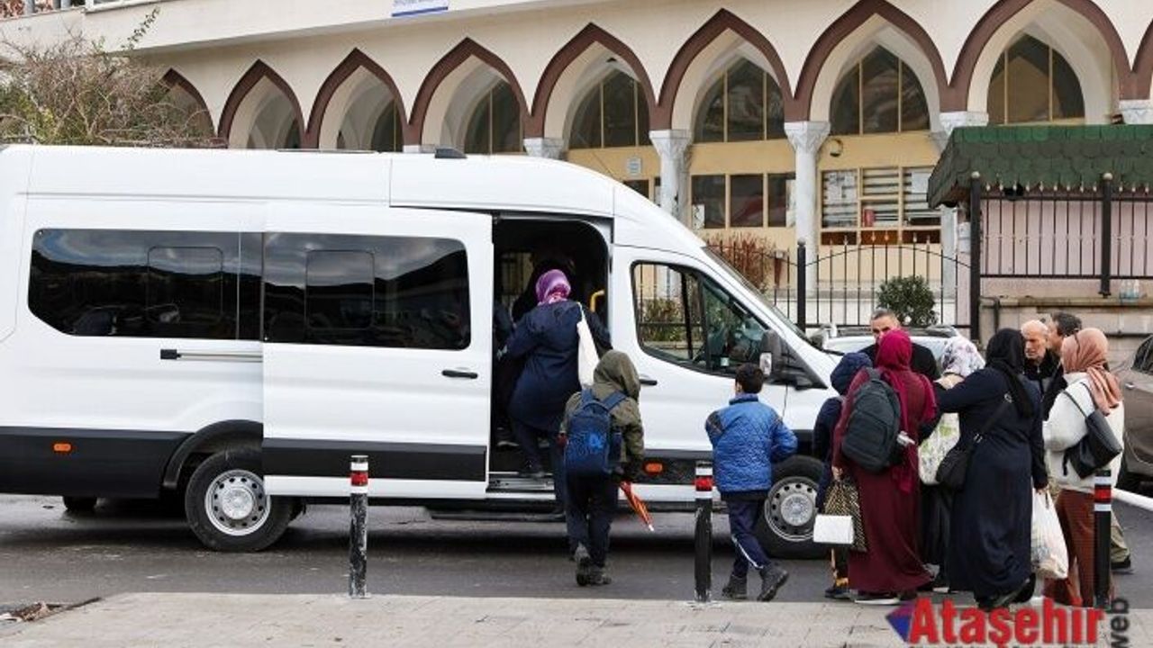 Beykoz'da Halk Servisi Hizmete Başladı
