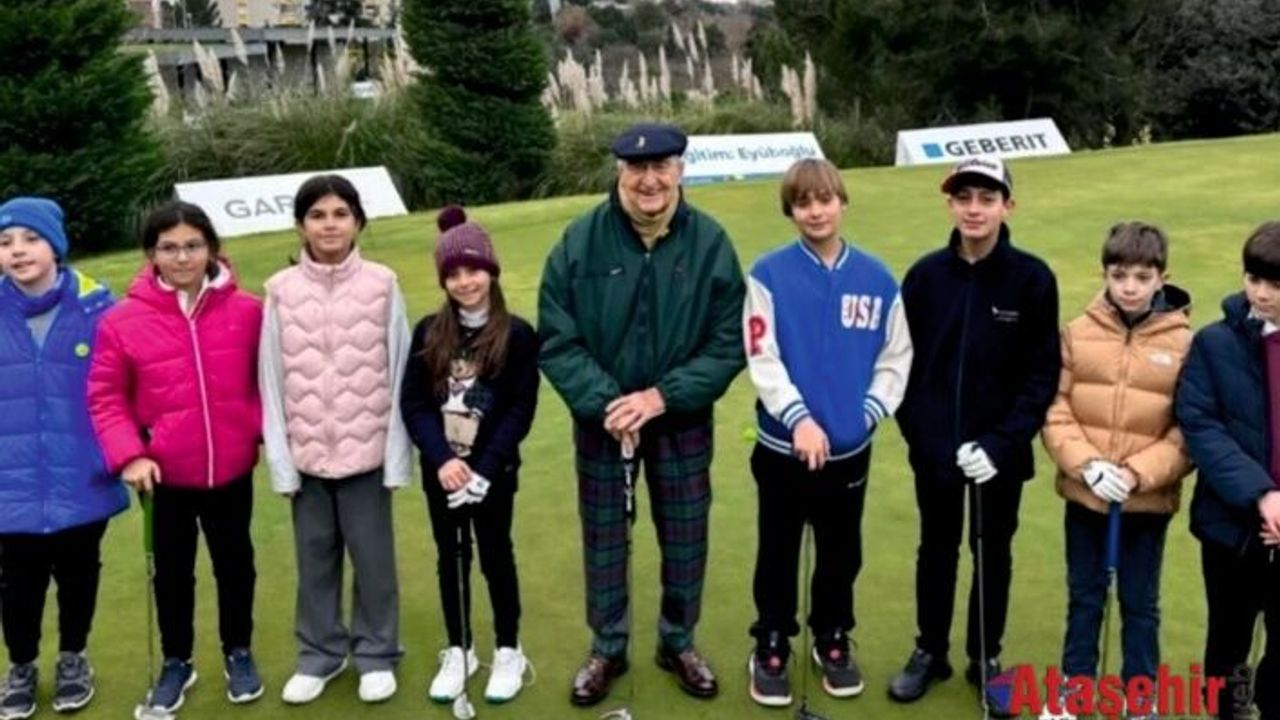 Rahmi Koç Ataşehir'de golf oynadı