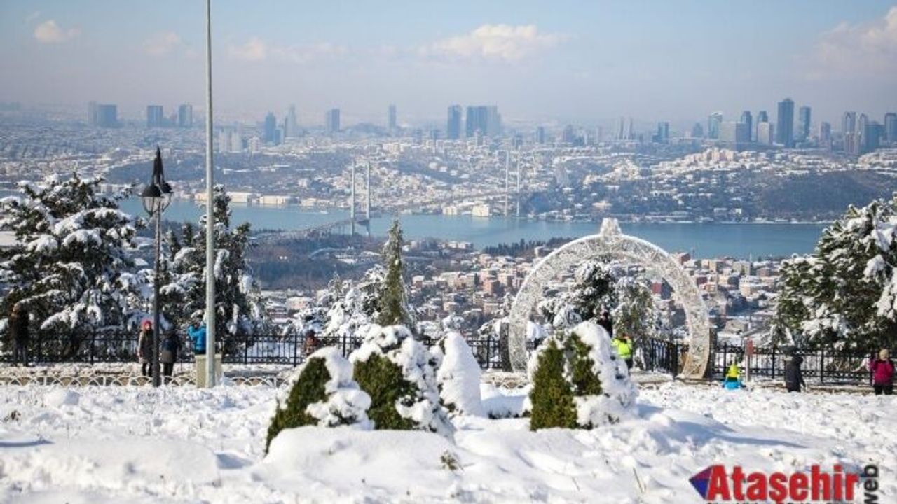 İSTANBUL İÇİN ŞİDDETLİ KAR VE FIRTINA UYARISI