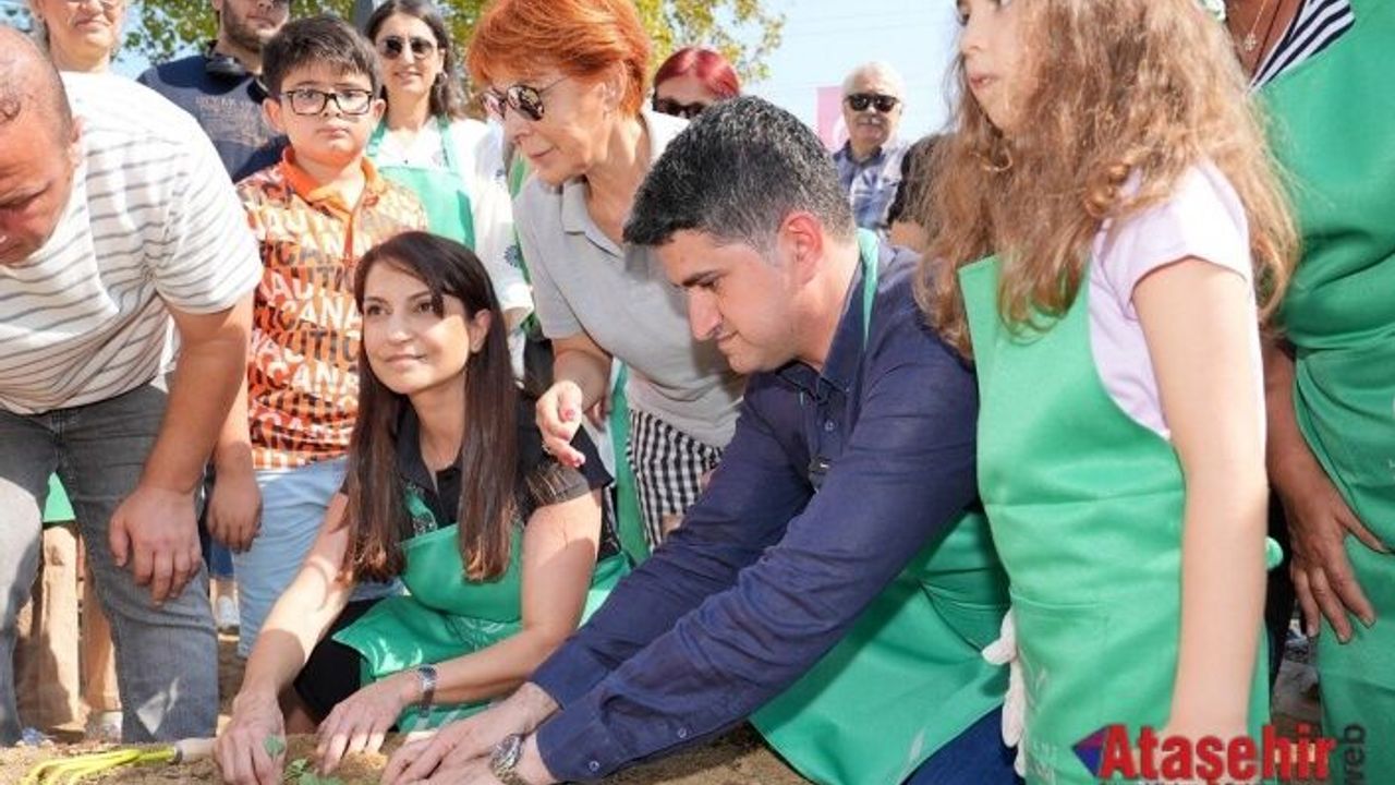 Ataşehir'de Yeni Kent Bostanı Mevlana Mahallesi’ne kuruluyor