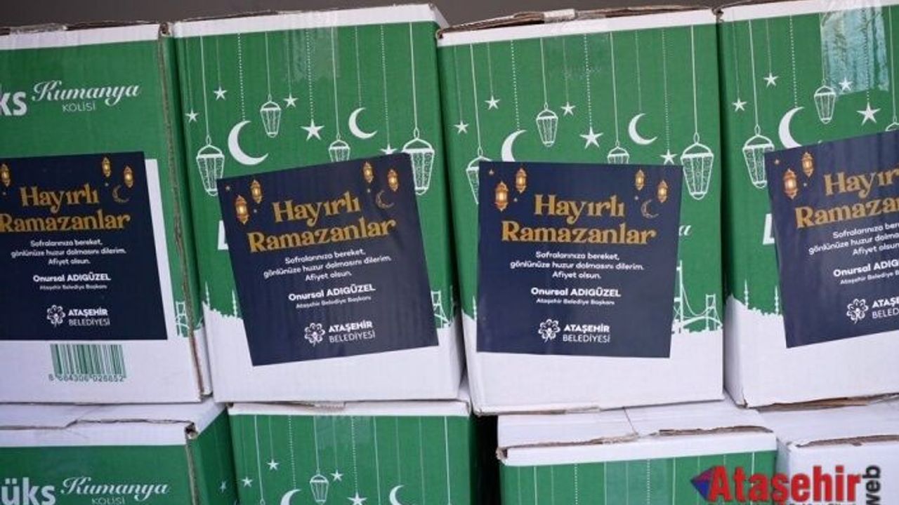 ATAŞEHİR’DE DAYANIŞMA VE PAYLAŞMA RUHU YAŞATILIYOR