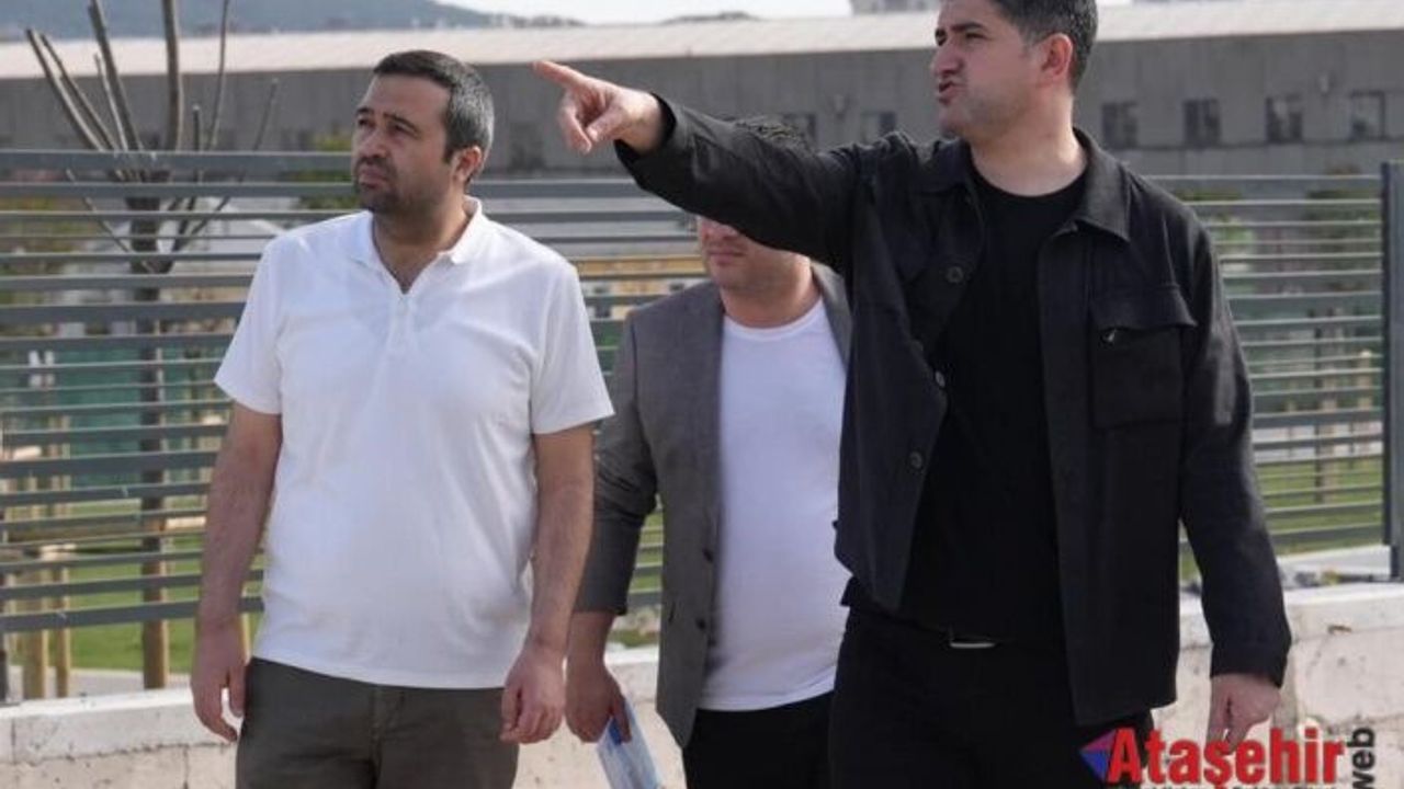 BAŞKAN ONURSAL ADIGÜZEL, ATAŞEHİR'DE DEVAM EDEN 6 PROJEYİ YERİNDE İNCELEDİ