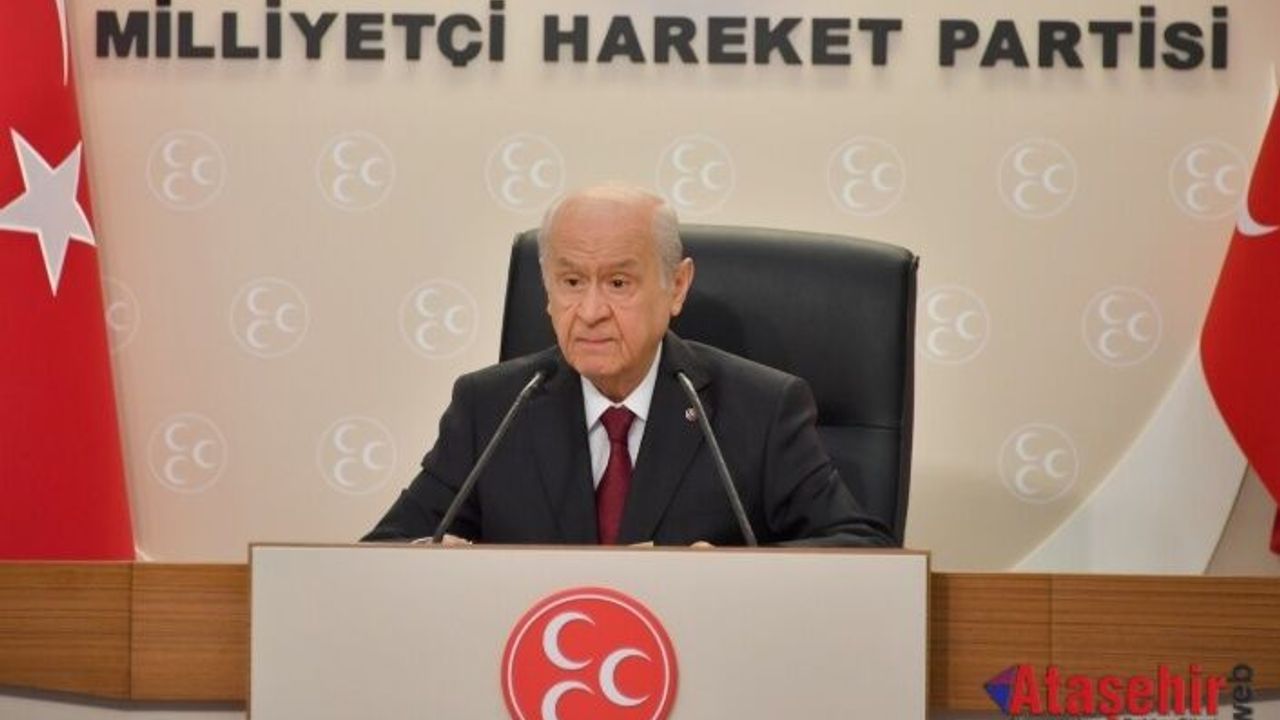 Devlet Bahçeli yazılı basın açıklaması yayımladı: