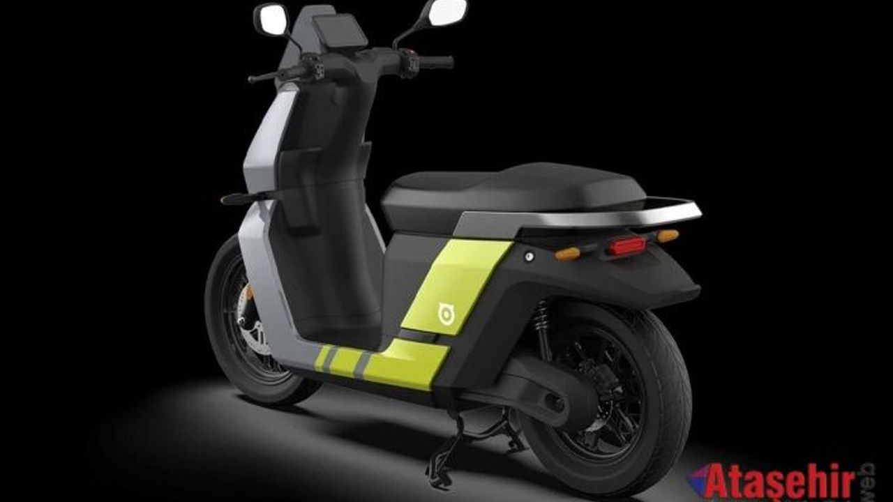 Türkiye'nin ilk yerli elektrikli motosikleti "Rakun City"