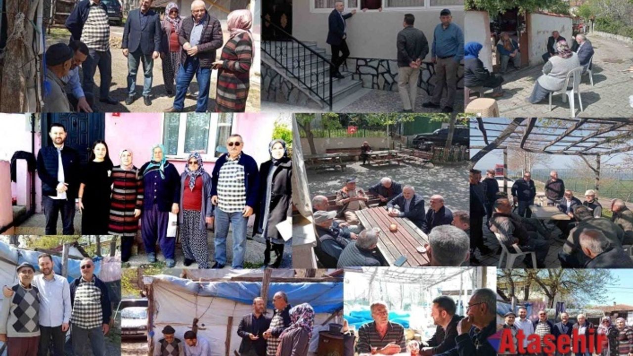 Ak Parti Şile İlçe Başkanlığı Mahalle Ziyaretlerini Hız Kesmeden Sürdürüyor..