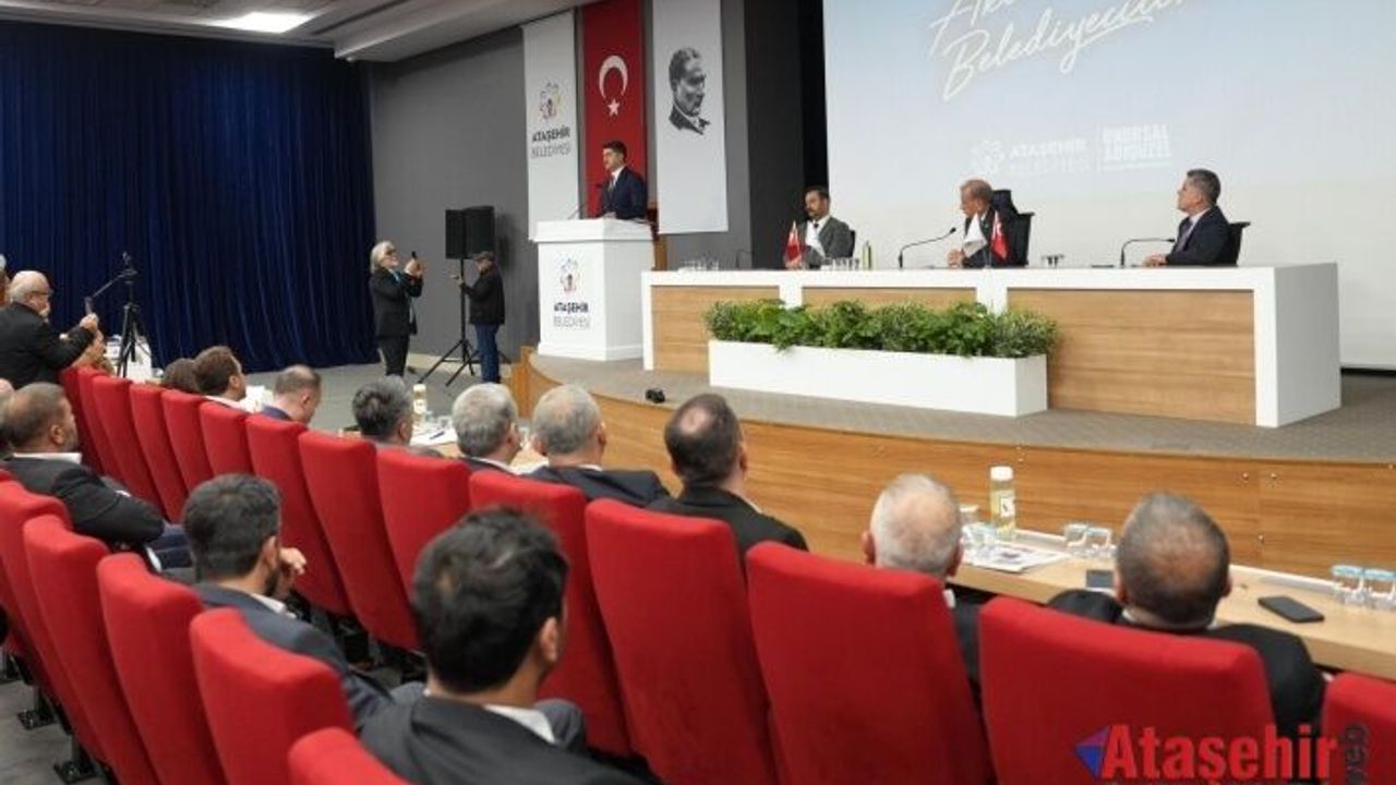 ATAŞEHİR BELEDİYE MECLİS TOPLANTISINDA ÖNEMLİ AÇIKLAMALAR