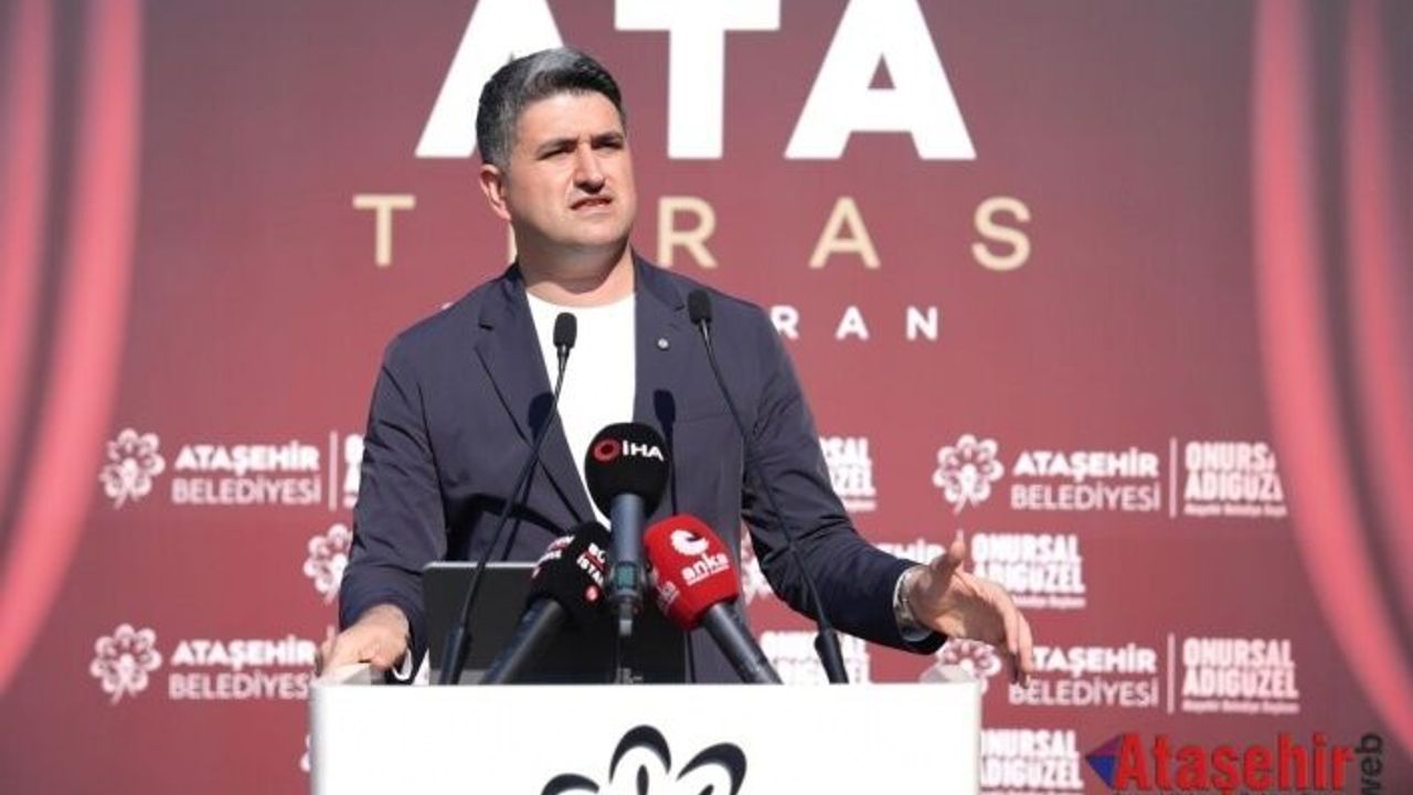 ATAŞEHİR’İN İLK SOSYAL TESİS RESTORANI ‘ATA TERAS’ AÇILDI