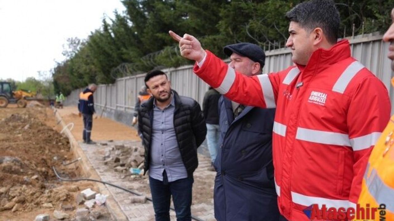 BAŞKAN ADIGÜZEL İKİNCİ KENT BOSTANI'NI ZİYARET ETTİ