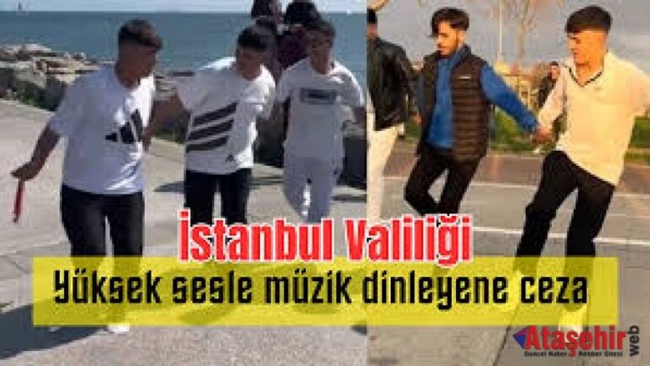 İstanbul'da yüksek sesle müzik dinleyenlere para cezası