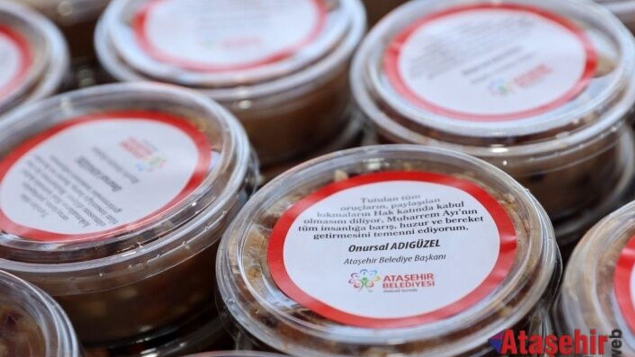 ATAŞEHİR’DE 12 FARKLI NOKTADA AŞURE DAĞITILACAK