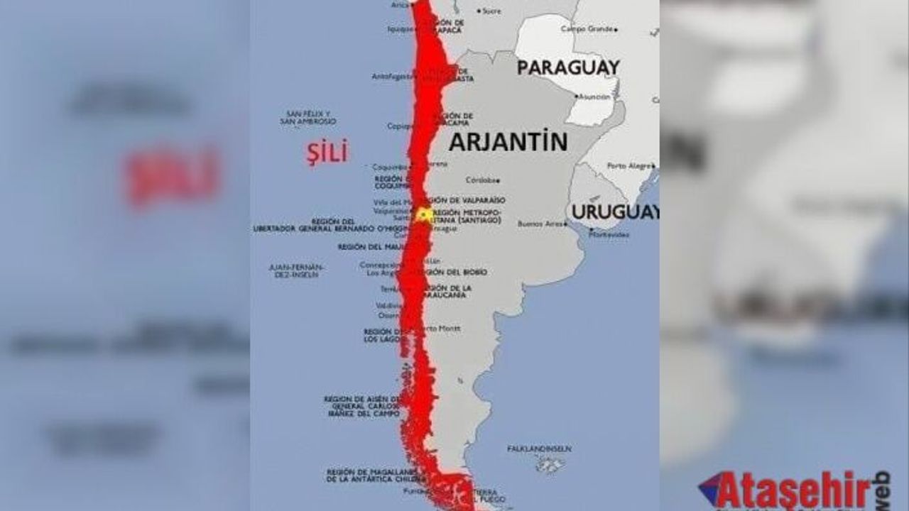 DÜNYA NIN EN UZUN ÜLKESİ : ŞİLİ