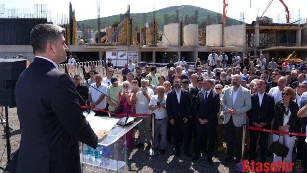 Kayışdağı’na Yeni Yaşam Alanı: Darülaceze Yaşlı Bakımevi’nin Temeli Atıldı