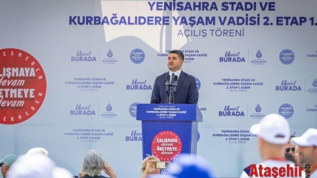 Kurbağalıdere Yaşam Vadisi ve Yenisahra Stadı Hizmete Açıldı
