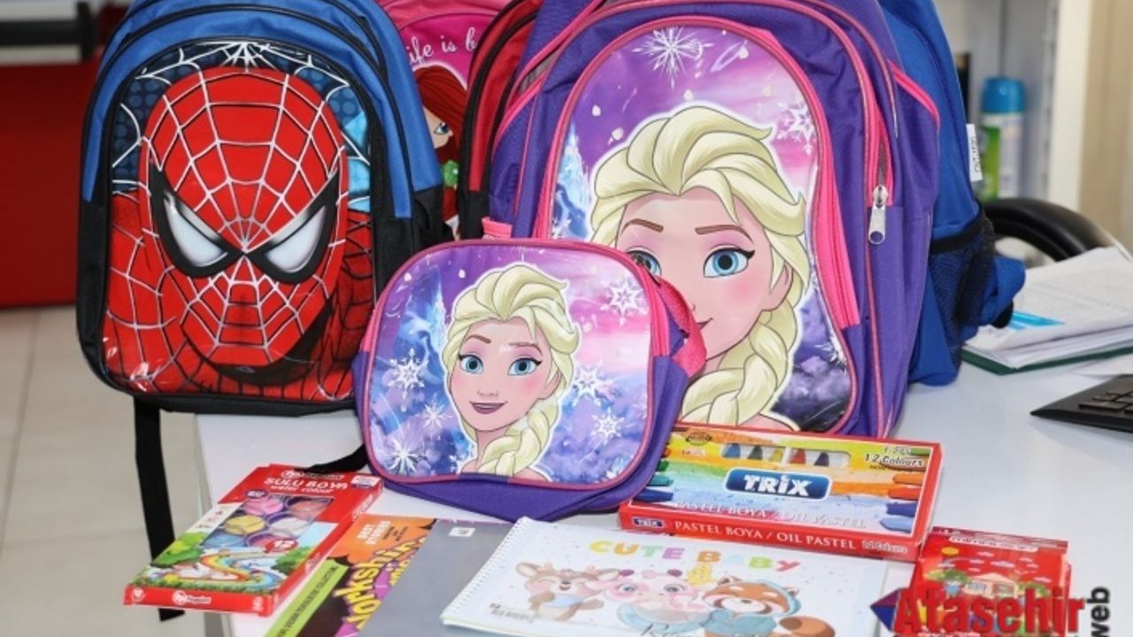 Ataşehir Belediyesi’nden Öğrencilere Kırtasiye ve Beslenme Desteği