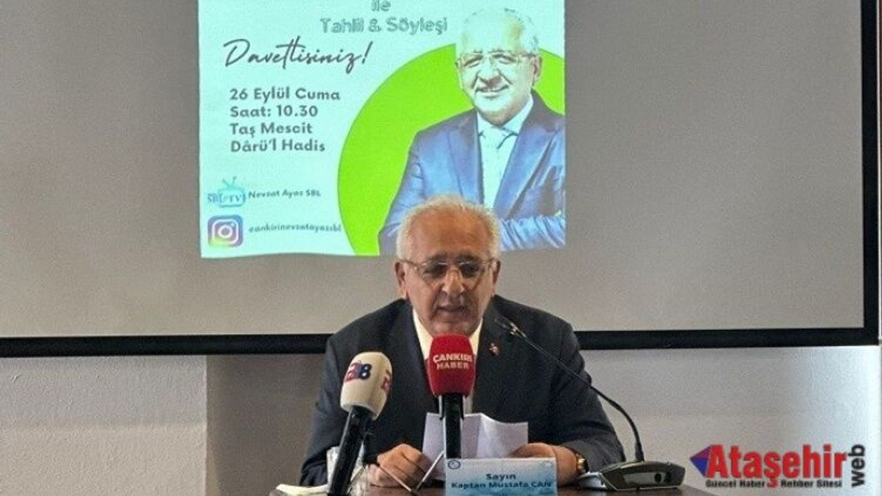 Çankırı Konfederasyonu Başkanı Kaptan Mustafa Can, Çankırı'da Gençlerle Buluştu