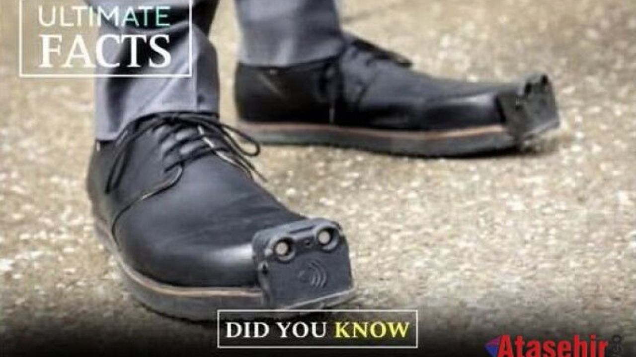 Görme Engelliler için Akıllı Ayakkabı sistemi.