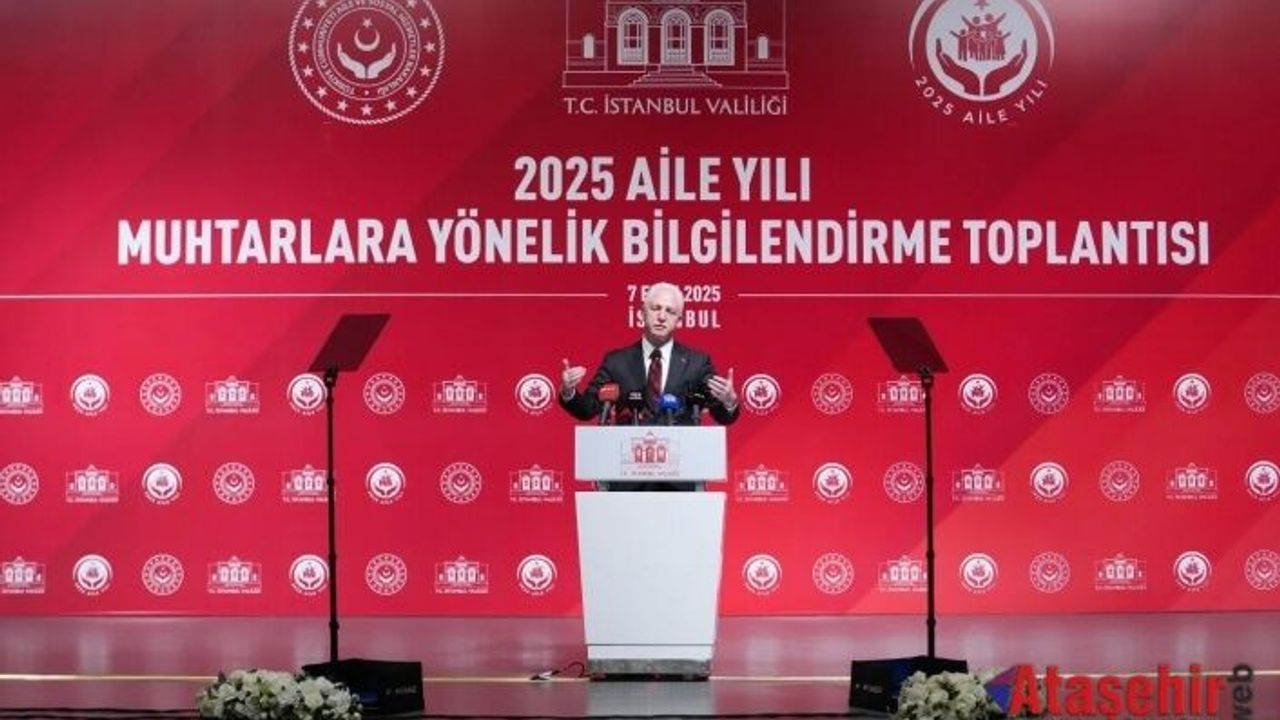 2025 Aile Yılı Kapsamında Anadolu Yakası Muhtarlar Semineri Gerçekleştirildi