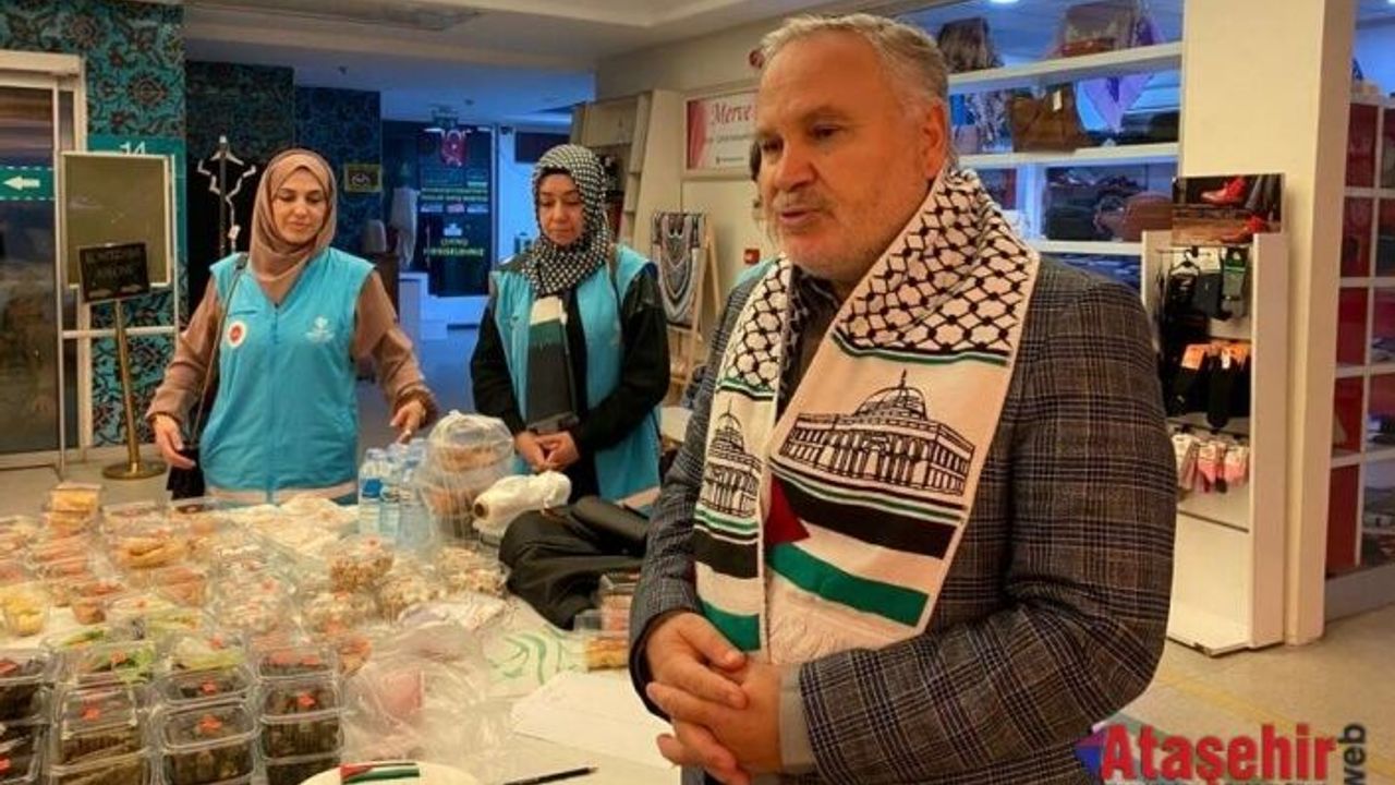 Ataşehir Gazze İçin Tek Yürek Oldu