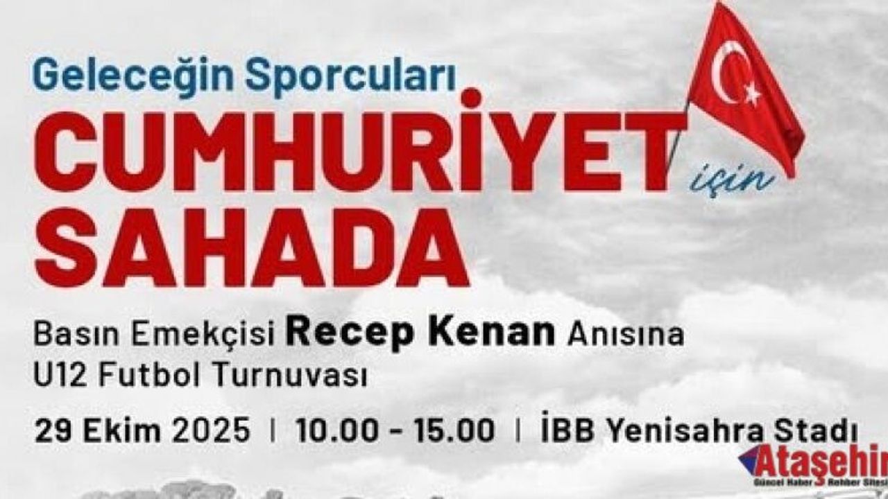 Cumhuriyet Coşkusunu Sahaya Taşıyan Turnuva: Recep Kenan Futbol Turnuvası