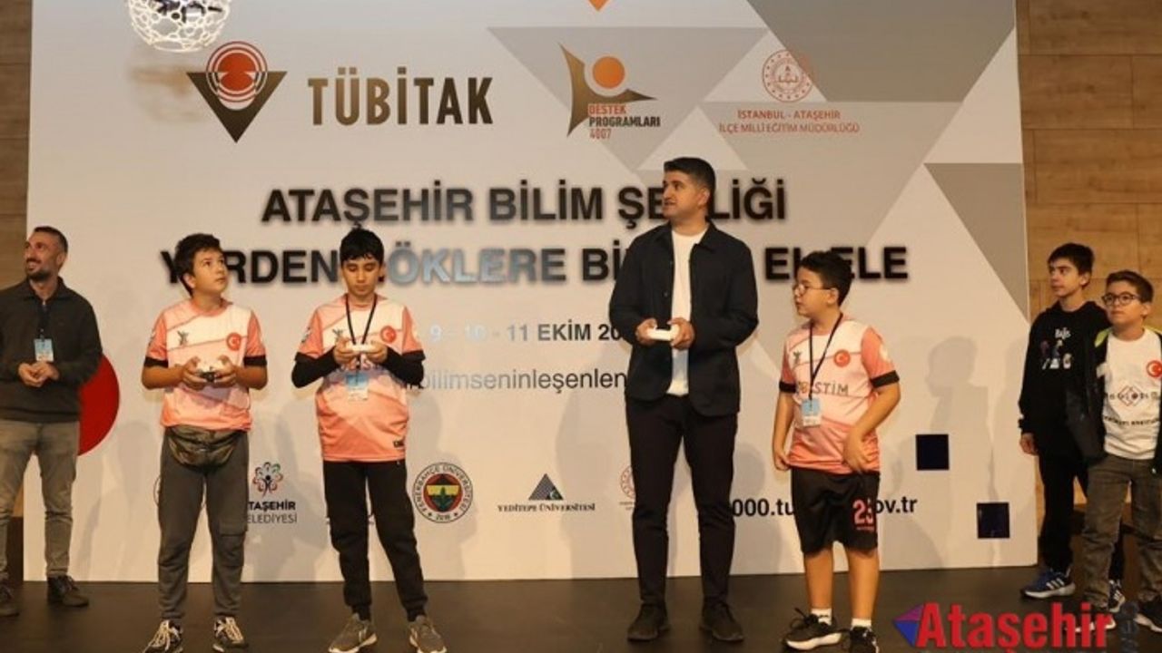 ONURSAL ADIGÜZEL’DEN BİLİME DESTEK: ATAŞEHİR BİLİM ŞENLİĞİ’NE ZİYARET
