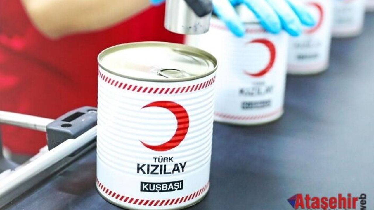 Türk Kızılay’dan Gazze’ye 438 Bin Konserve Sevkiyatı