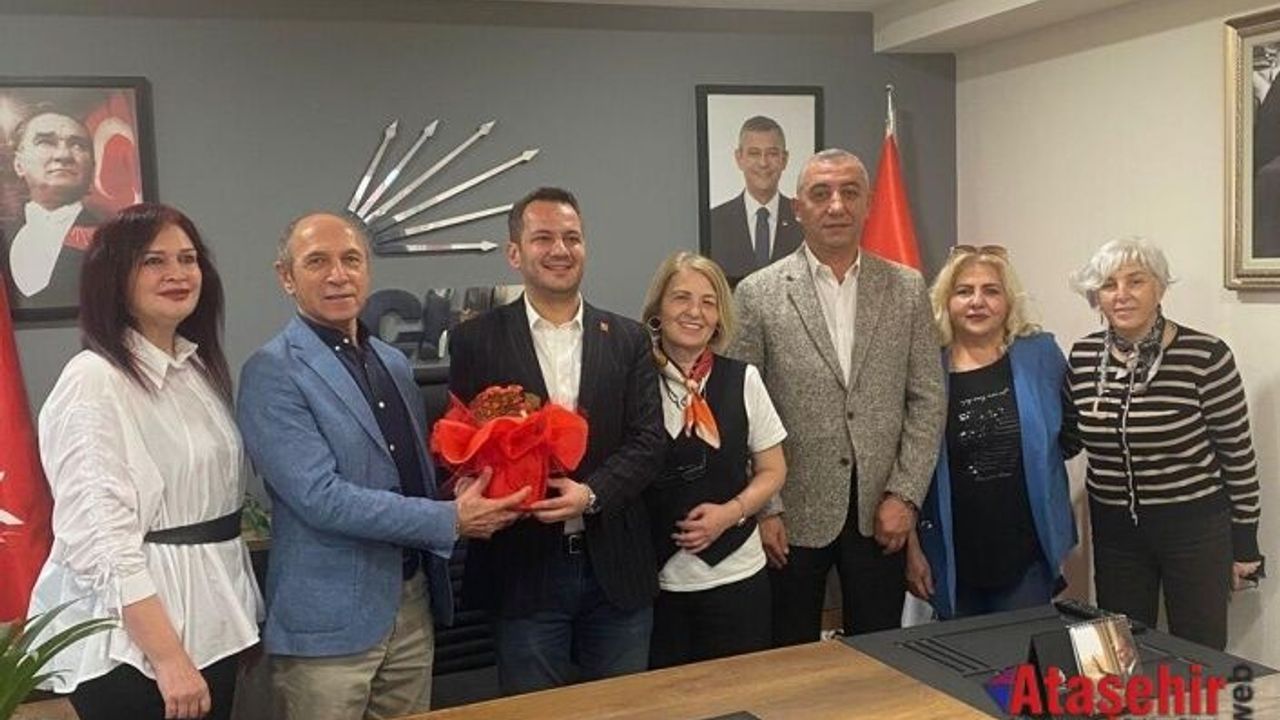 Ataşehir Ordulular Derneği’nden CHP Ataşehir İlçe Başkanlığına Ziyaret