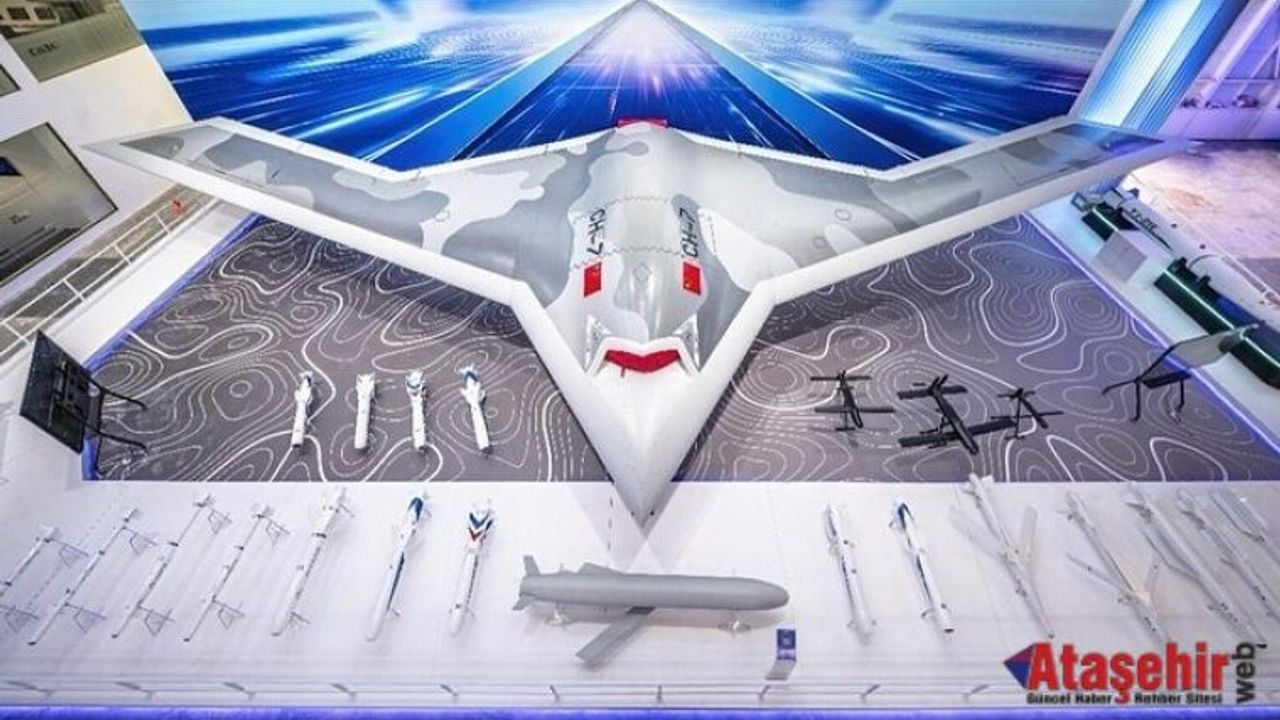 Çin’in CH-7 Gizli İnsansız Hava Aracı İlk Kez Uçuşta Görüntülendi