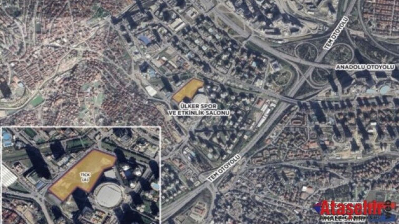 Emlak Konut GYO Ataşehir Barbaros Mahallesinde Arsa Satışı ihalesi açtı