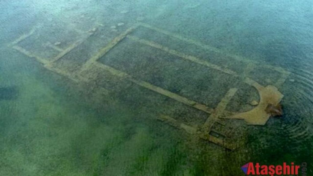İznik Gölü kıyısında keşfedilen Su Altındaki Bazilika