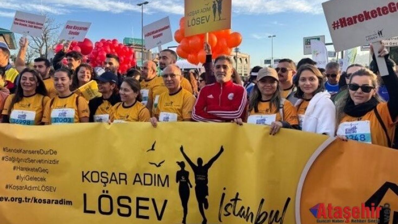 KOŞAR ADIM LÖSEV TAKIMI LÖSEMİLİ ÇOCUKLAR HAFTASI’NDA KOŞTU