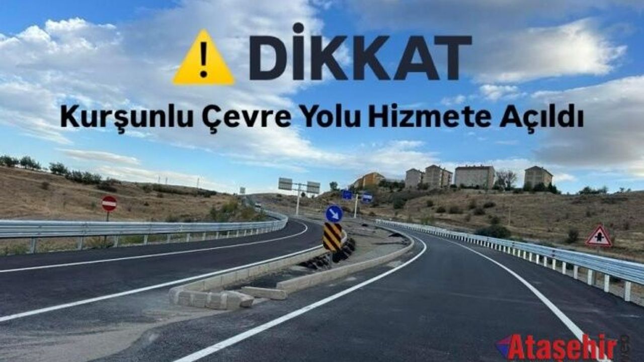 Çankırı Kurşunlu-Korgun Çevre Yolu Hizmete Açıldı: D-100’e Bağlantı Sağlandı