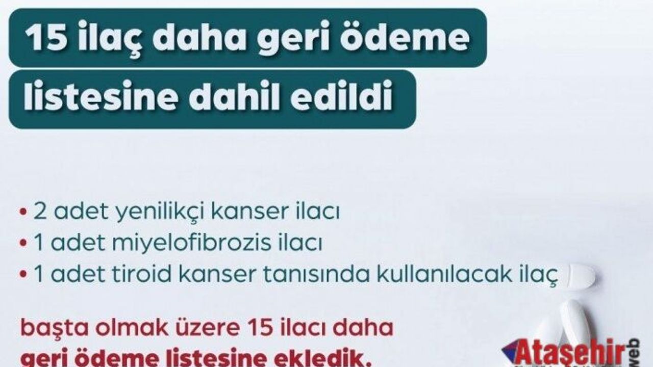 SGK’dan Sağlıkta Yeni Adım: 15 İlaç Daha Geri Ödeme Listesinde