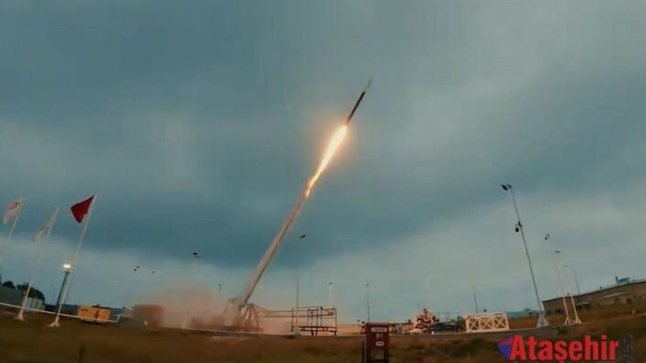 Sinop’ta Yerli Ramjet Motoru İlk Kez Havada Ateşlendi