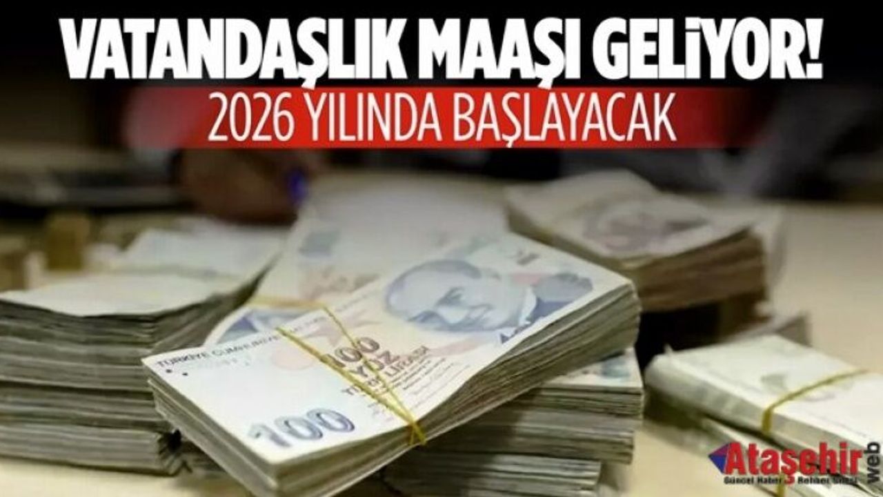 Vatandaşlık Maaşı Yeni Yılda Hayata Geçiyor